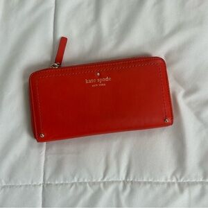 Kate Spade Orange Wallet
